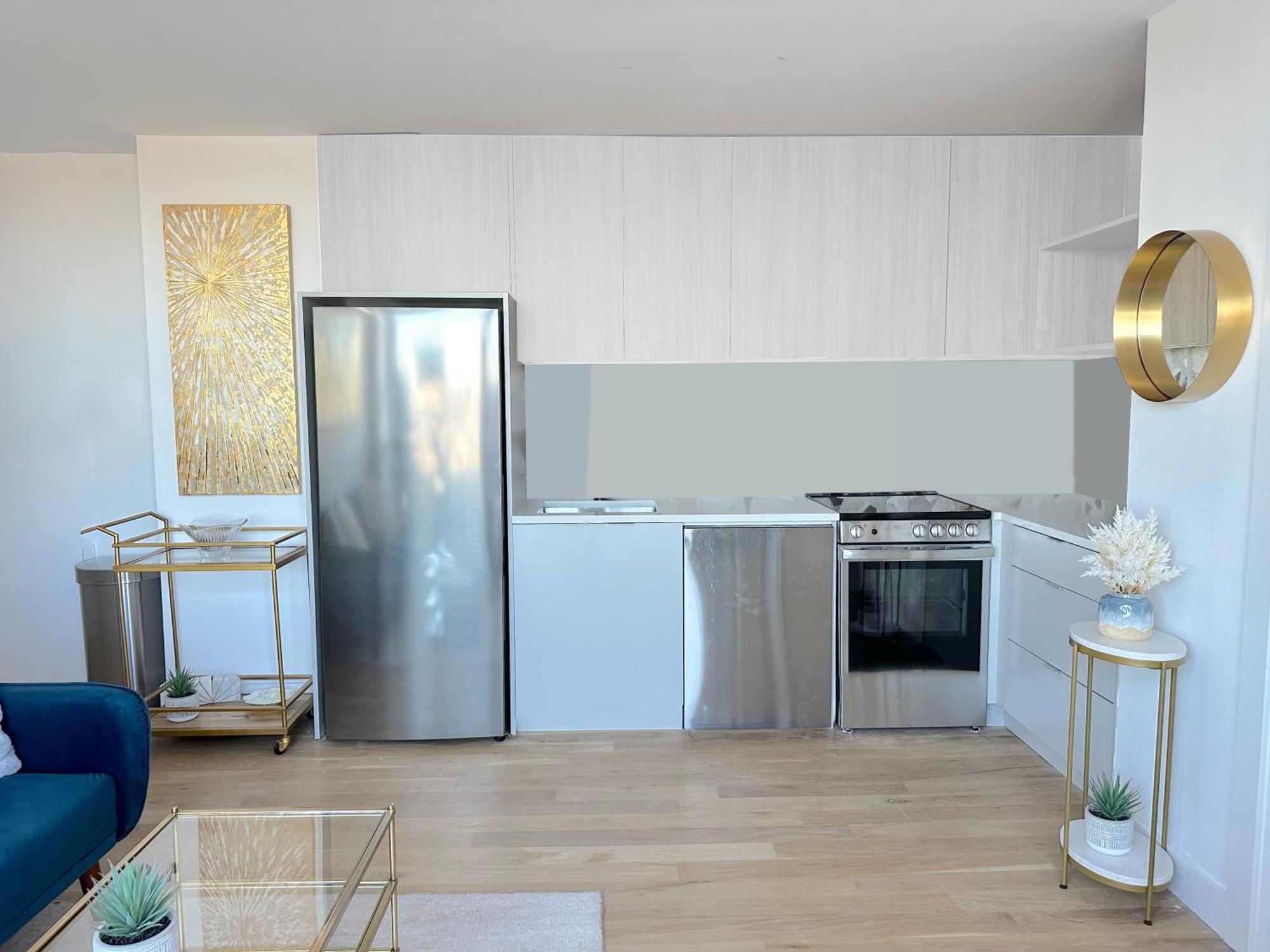 Modern One Bedroom - Large Private Terrace - Luxury Building - Williamsburg Apartamento