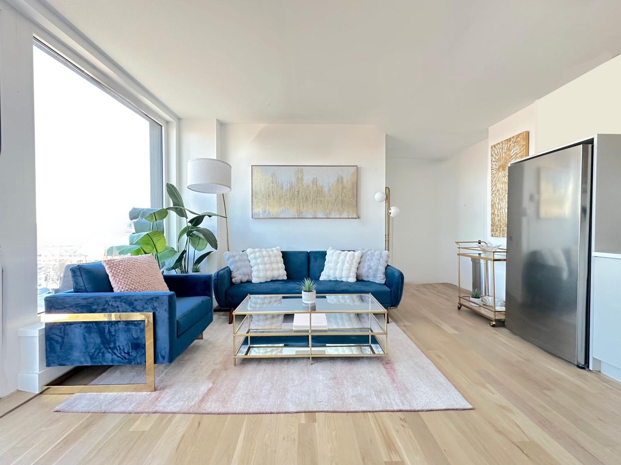 Modern One Bedroom - Large Private Terrace - Luxury Building - Williamsburg Apartamento